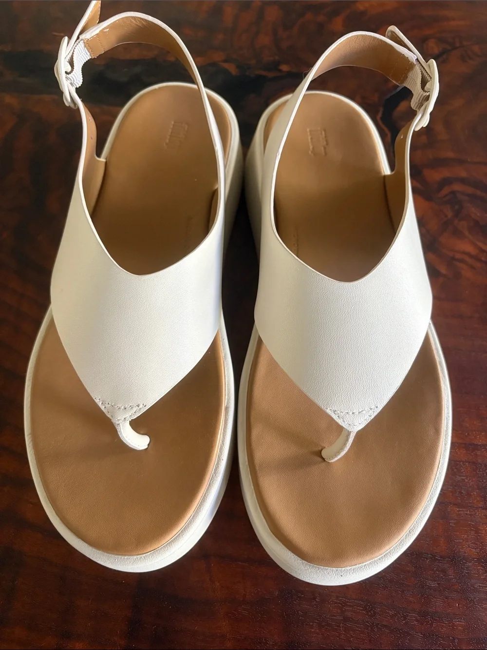 Fitflop F-MODE Flatiform toe post sandals